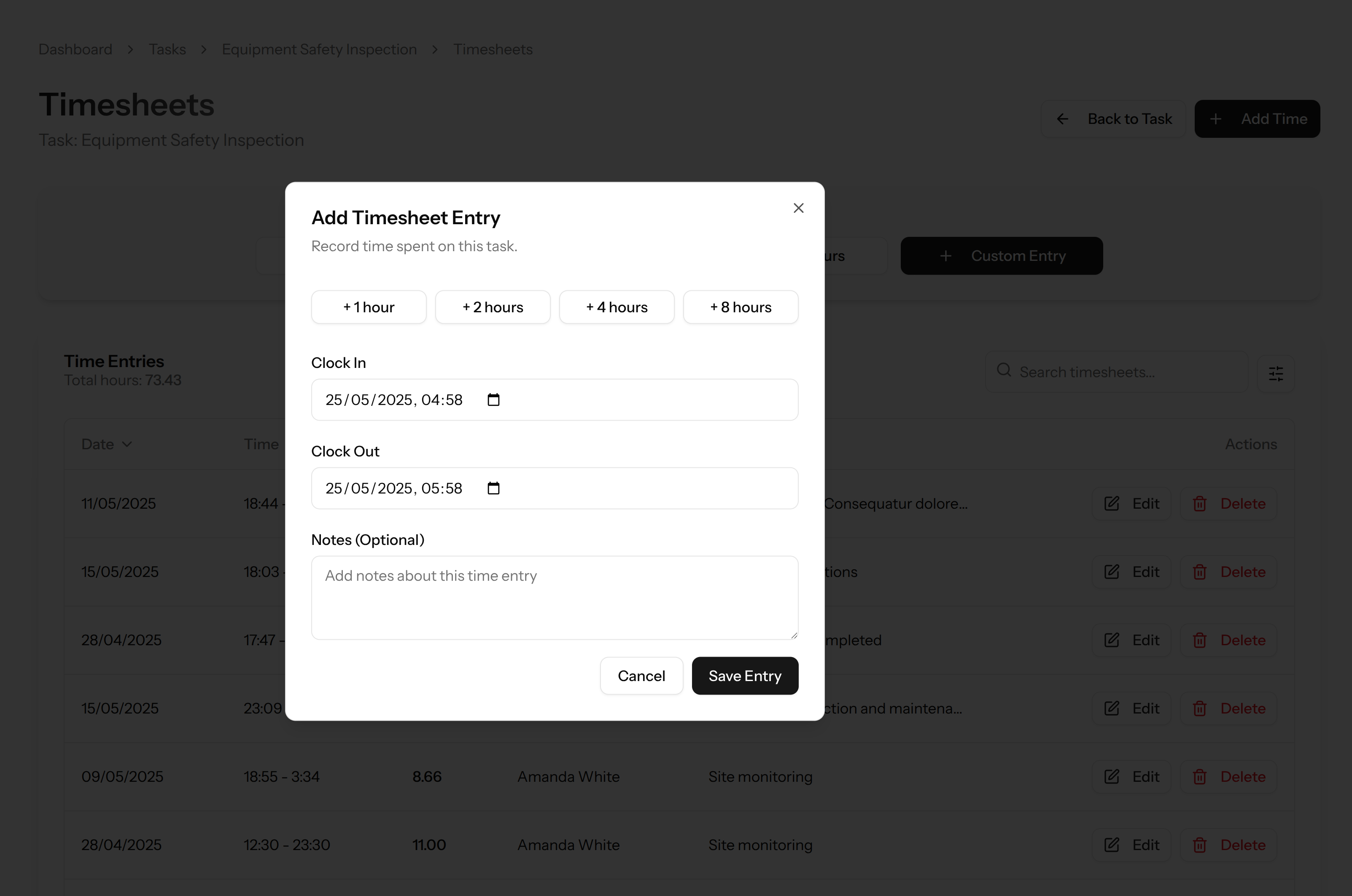 Advanced Task Management